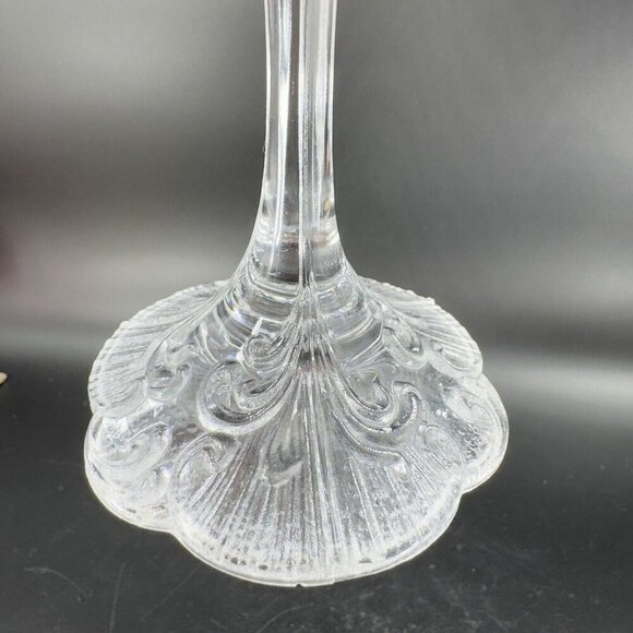 Rosenthal Monbijou Classic Rose Drinking Clear Crystal Water Goblet Glass Set 2 - Picture 5 of 11
